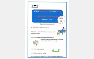 Stage vacances